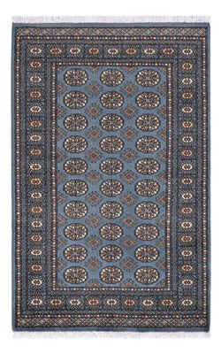 Pakistan Teppich - 190 x 124 cm - blau