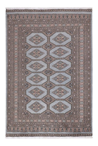 Pakistan Teppich - 181 x 124 cm - hellblau
