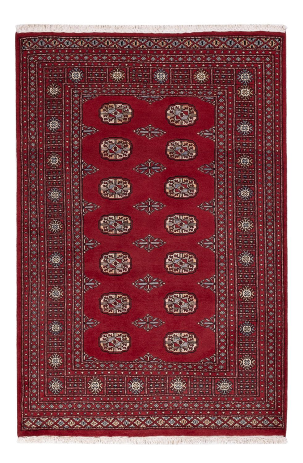 Pakistan Teppich - 182 x 124 cm - rot