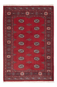Pakistan Teppich - 184 x 126 cm - rot