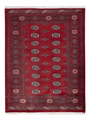 Pakistan Teppich - 179 x 139 cm - rot