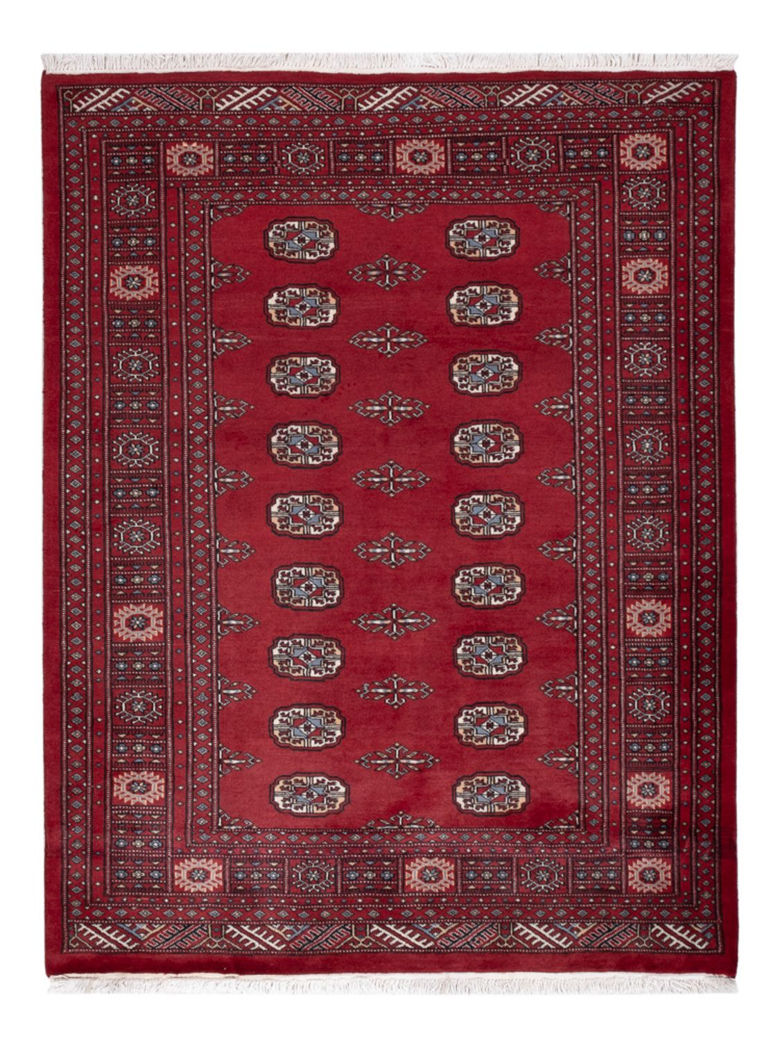 Pakistan Teppich - 179 x 139 cm - rot