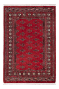 Pakistan Teppich - 183 x 124 cm - rot