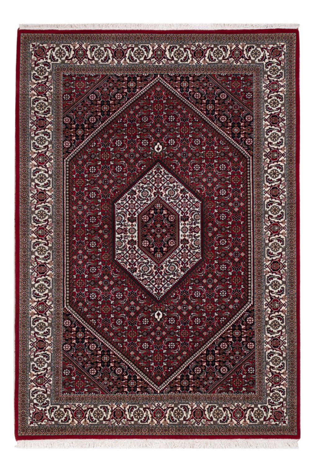 Orientteppich - Bidjar - Indus - 183 x 127 cm - dunkelbeige