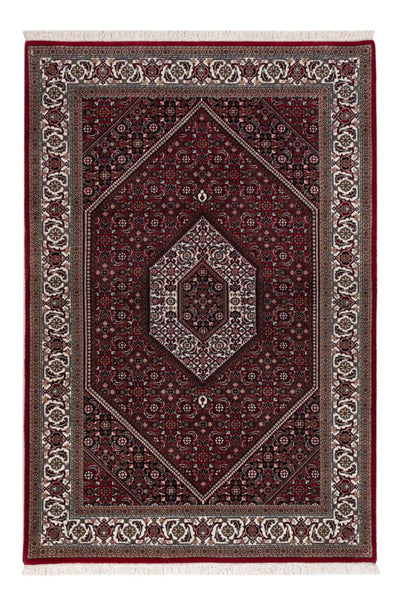 Indo Bidjar Teppich 122x184cm - Orientteppich - dunkelbeige