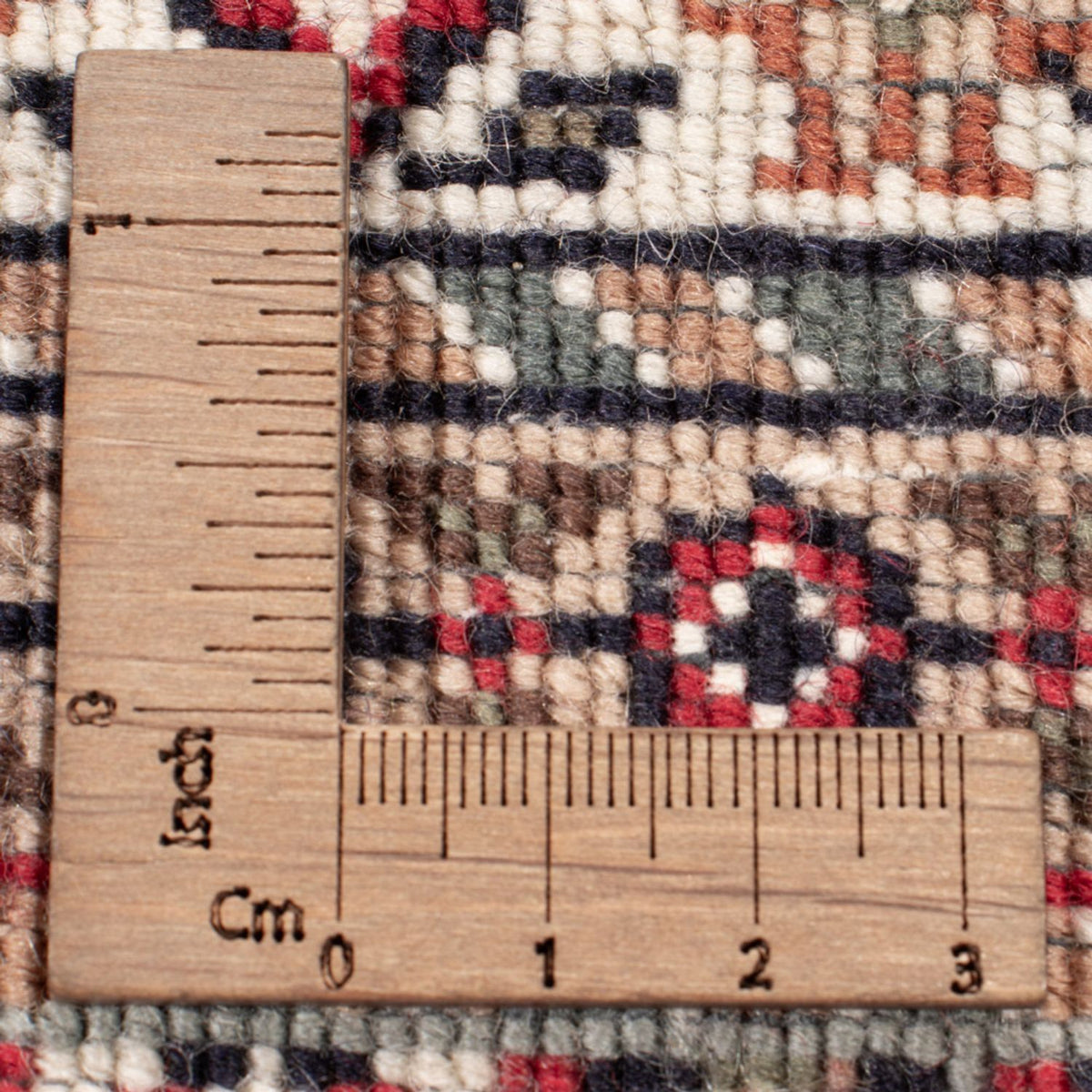 Orientteppich - Bidjar - Indus - 184 x 122 cm - dunkelbeige