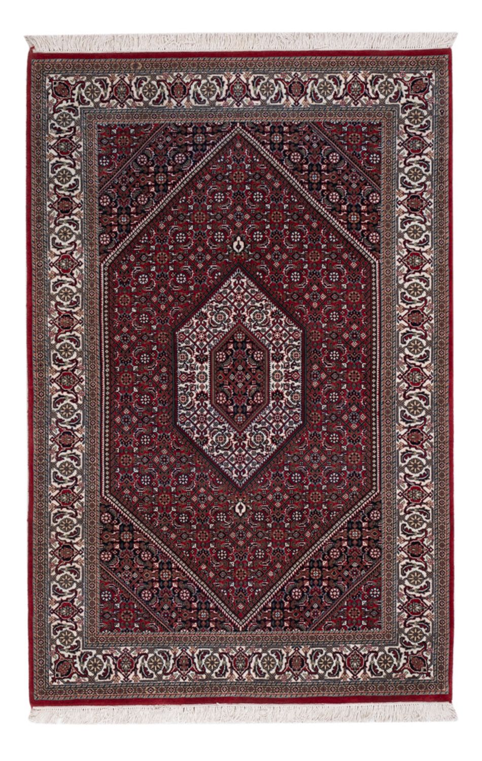 Orientteppich - Bidjar - Indus - 184 x 121 cm - dunkelbeige