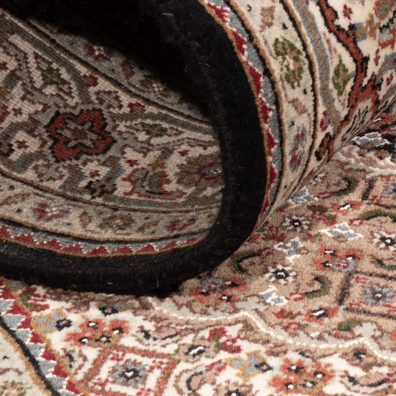 Orientteppich - Täbriz - 187 x 124 cm - dunkelbeige