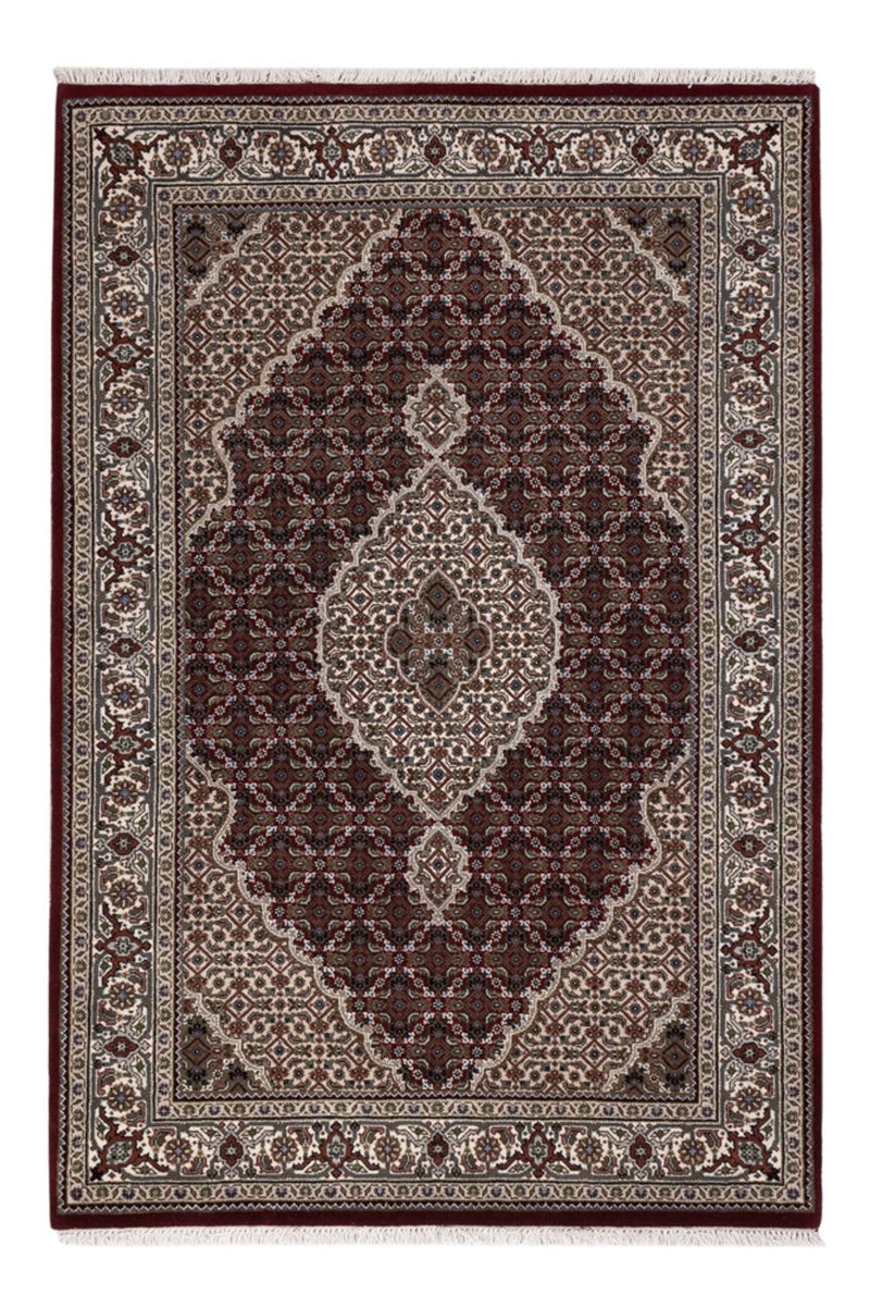 Orientteppich - Täbriz - 186 x 124 cm - dunkelbeige