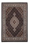 Indo Täbriz Teppich 125x185cm - Orientteppich - Rechteckig / Dunkelbeige / 125 x 185 cm Rechteckig