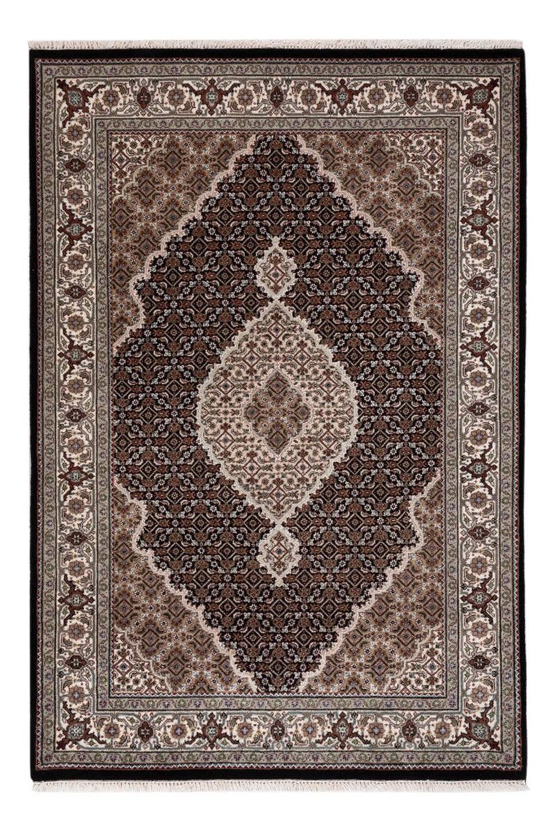 Orientteppich - Täbriz - 184 x 124 cm - dunkelbeige