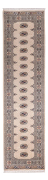 Pakistan Teppich 79x311cm - Orientteppich - Läufer / Beige / 79 x 311 cm Läufer