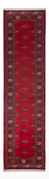 Pakistan Teppich 79x303cm - Orientteppich - Läufer / Rot / 79 x 303 cm Läufer