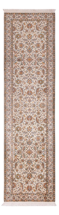 Läufer Seiden - Kaschmir Seide - 308 x 80 cm - beige