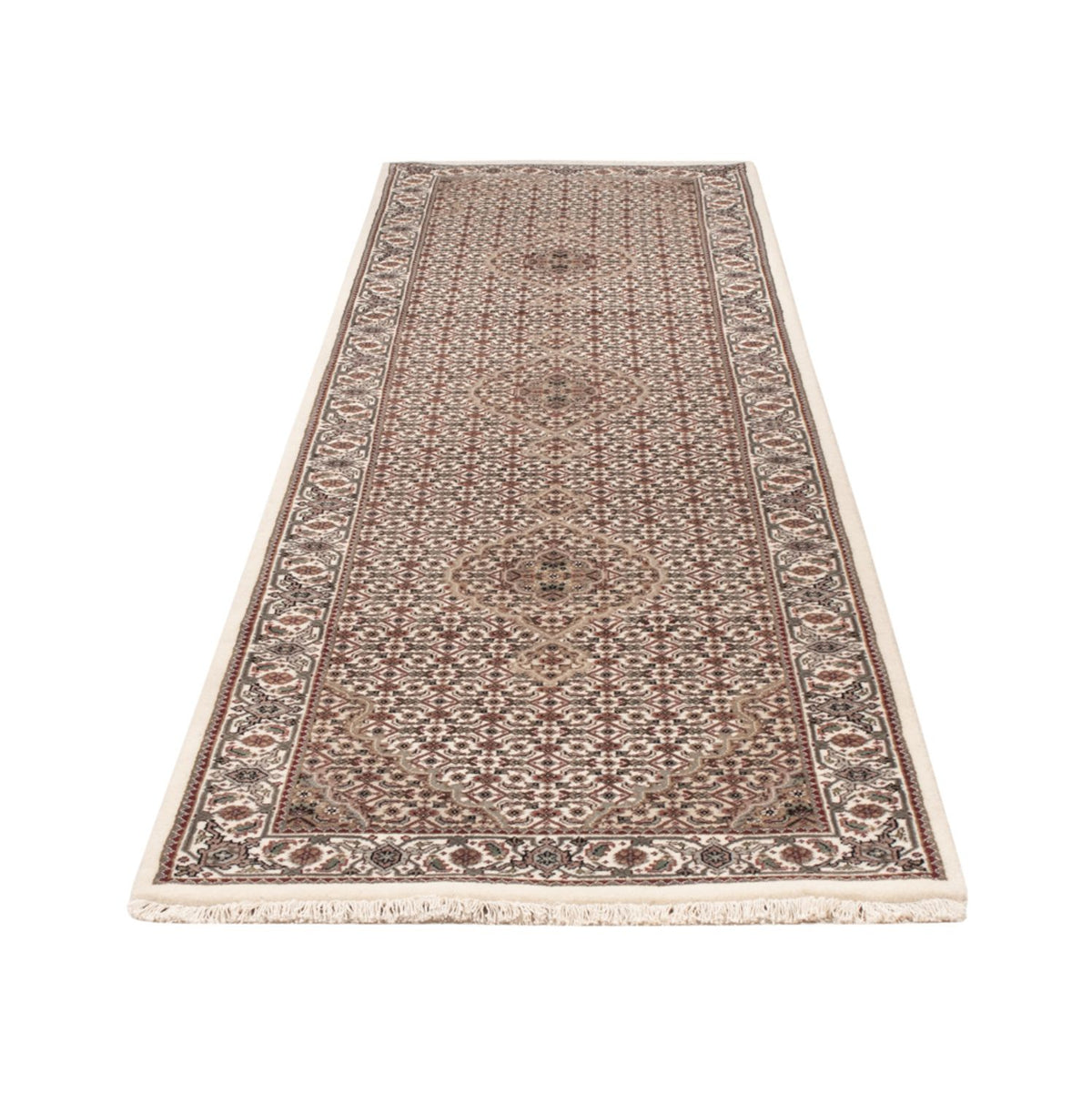 Läufer Orient - Täbriz - 315 x 84 cm - dunkelbeige