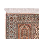 Läufer Seiden - Kaschmir Seide - 301 x 77 cm - dunkelbeige