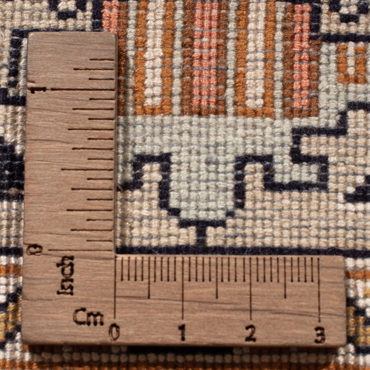 Läufer Seiden - Kaschmir Seide - 280 x 77 cm - dunkelbeige