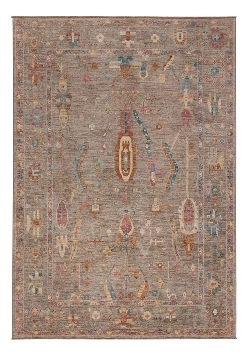 Ziegler Teppich - Usak - 301 x 204 cm - dunkelbeige