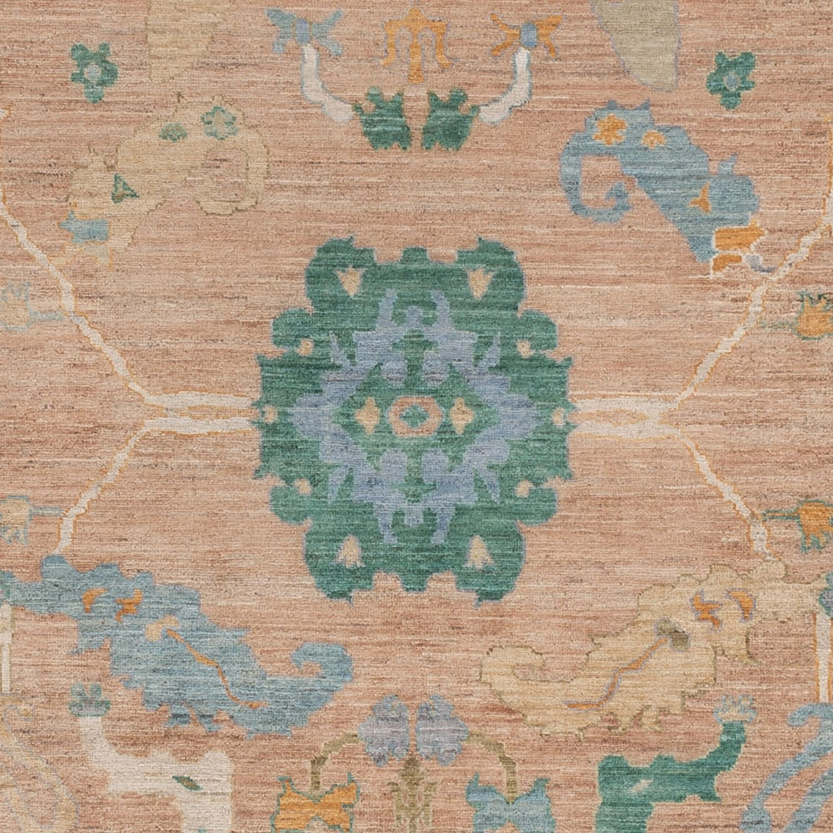 Ziegler Teppich - Usak - 302 x 208 cm - hellrot