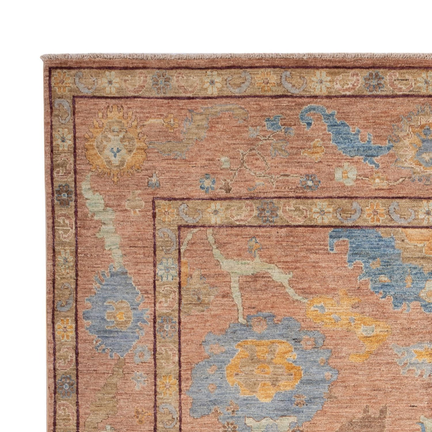Ziegler Teppich - Usak - 297 x 206 cm - dunkelbeige
