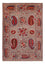 Designer Teppich - 380 x 271 cm - rot