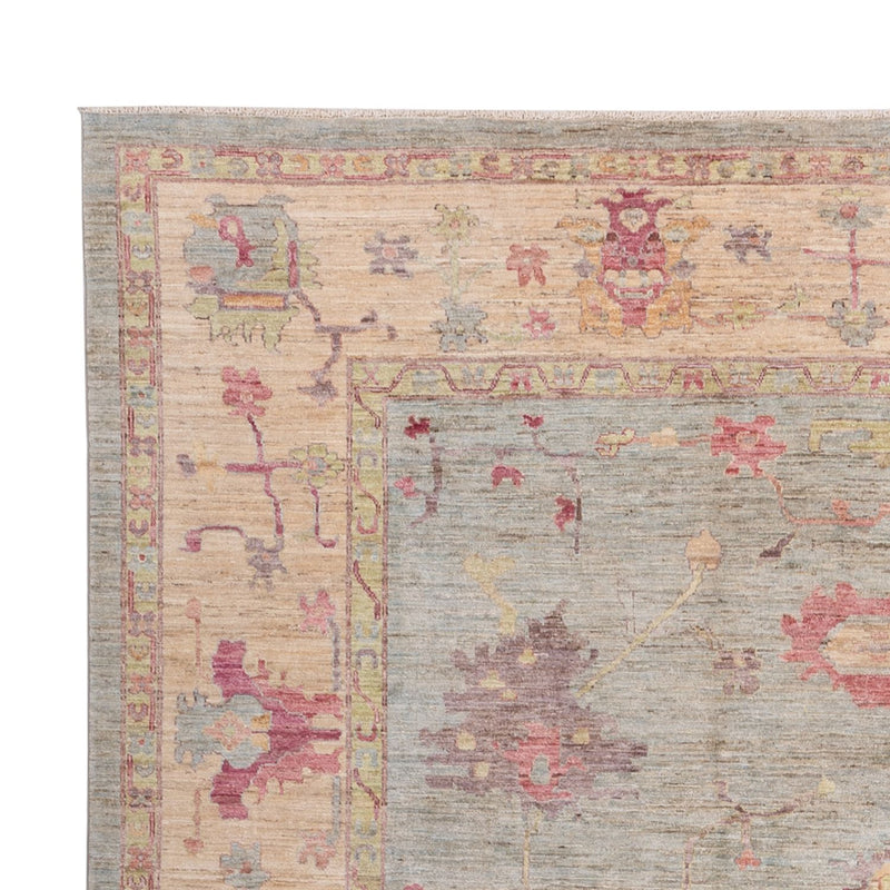 Ziegler Teppich - Usak - 366 x 264 cm - hellblau