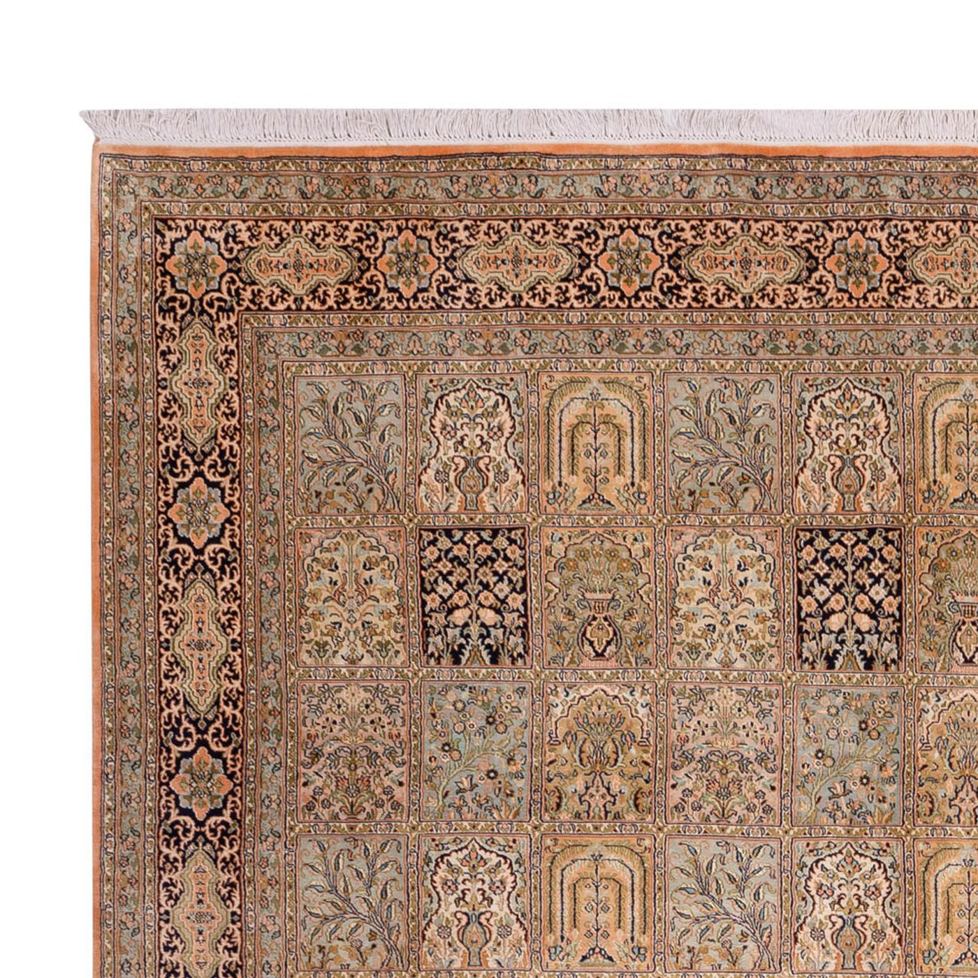 Kaschmir Seide Teppich 378x273cm - Orientteppich