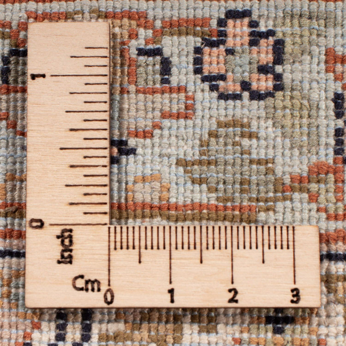 Seidenteppich - Kaschmir Seide - 378 x 273 cm - dunkelbeige