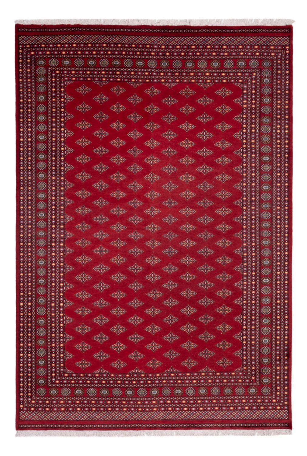 Afghan Teppich - Buchara - 365 x 249 cm - rot