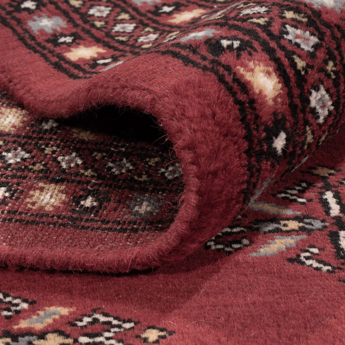 Afghan Teppich - Buchara - 365 x 249 cm - rot