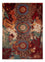 Designer Teppich - 340 x 247 cm - mehrfarbig