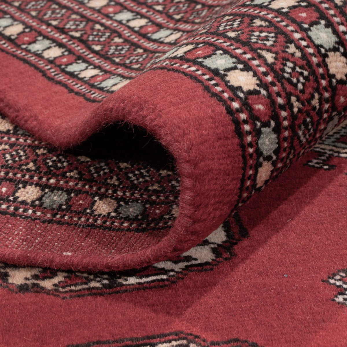 Afghan Teppich - Buchara - 362 x 278 cm - rot