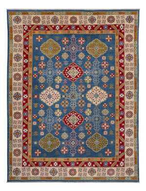Ziegler Teppich - Kazak - 359 x 278 cm - blau