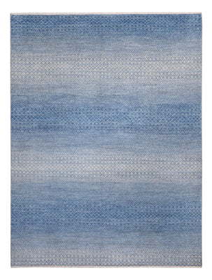 Designer Teppich - 365 x 277 cm - hellblau