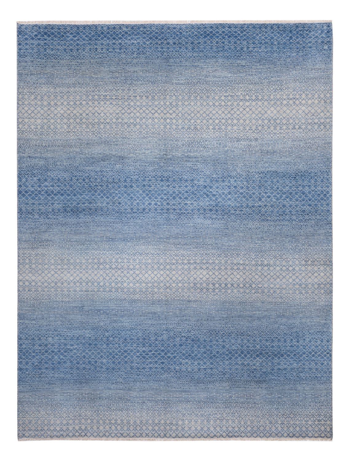 Designer Teppich - 365 x 277 cm - hellblau