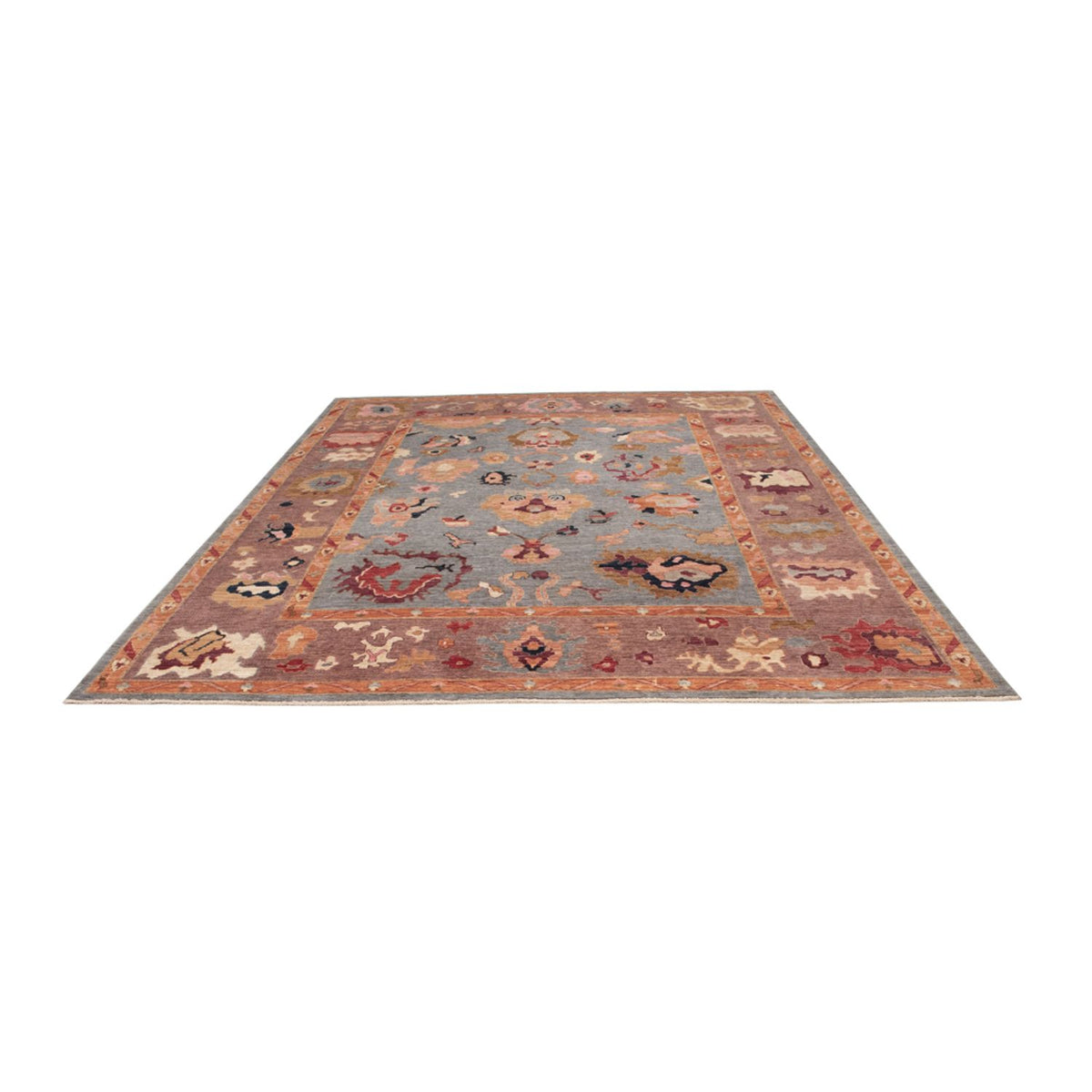 Ziegler Teppich - Usak - 357 x 290 cm - hellblau