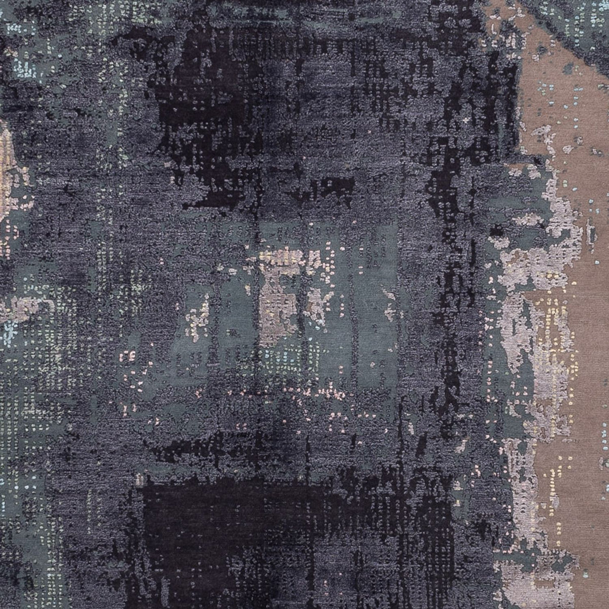 Designer Teppich - 354 x 256 cm - mehrfarbig