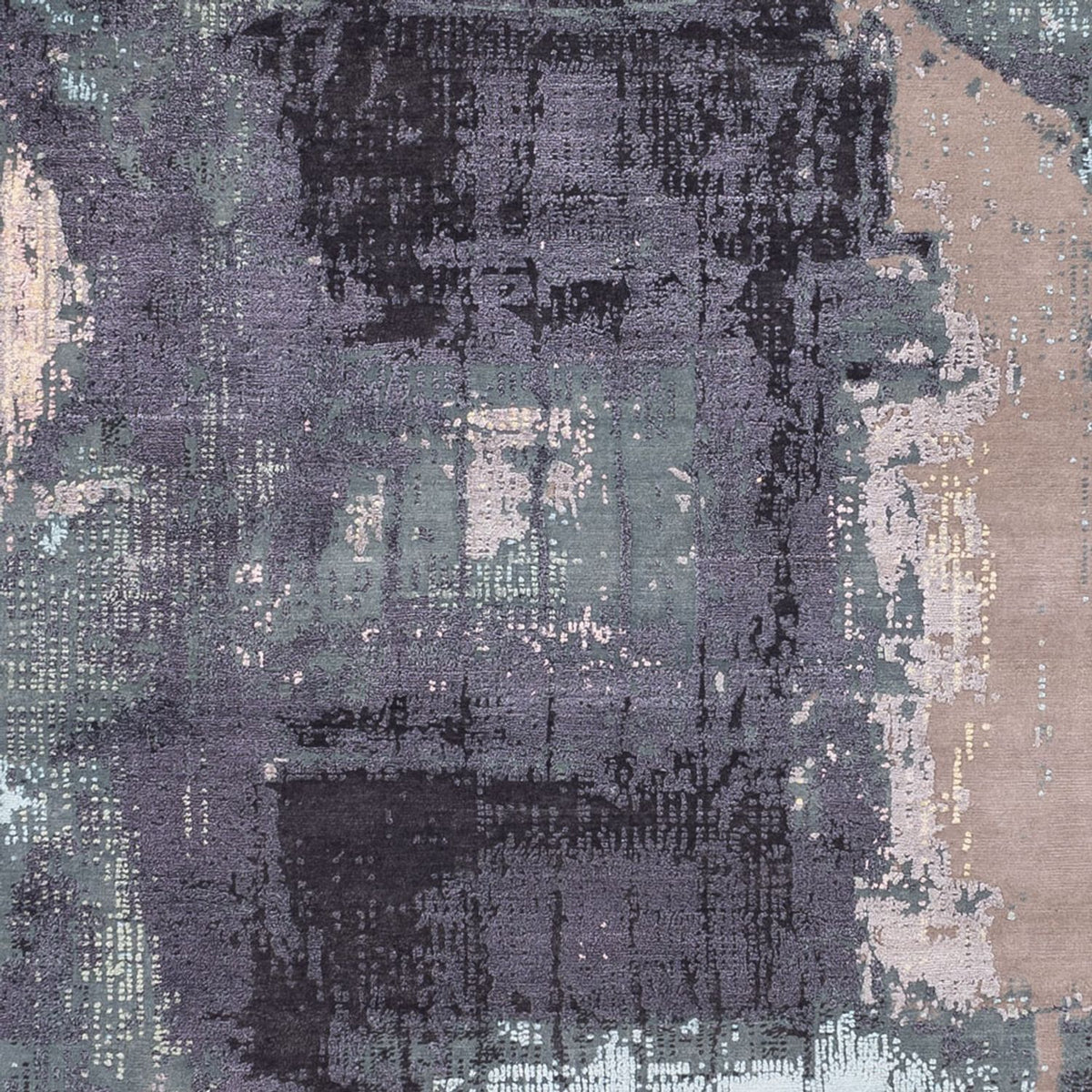 Designer Teppich - 353 x 256 cm - mehrfarbig