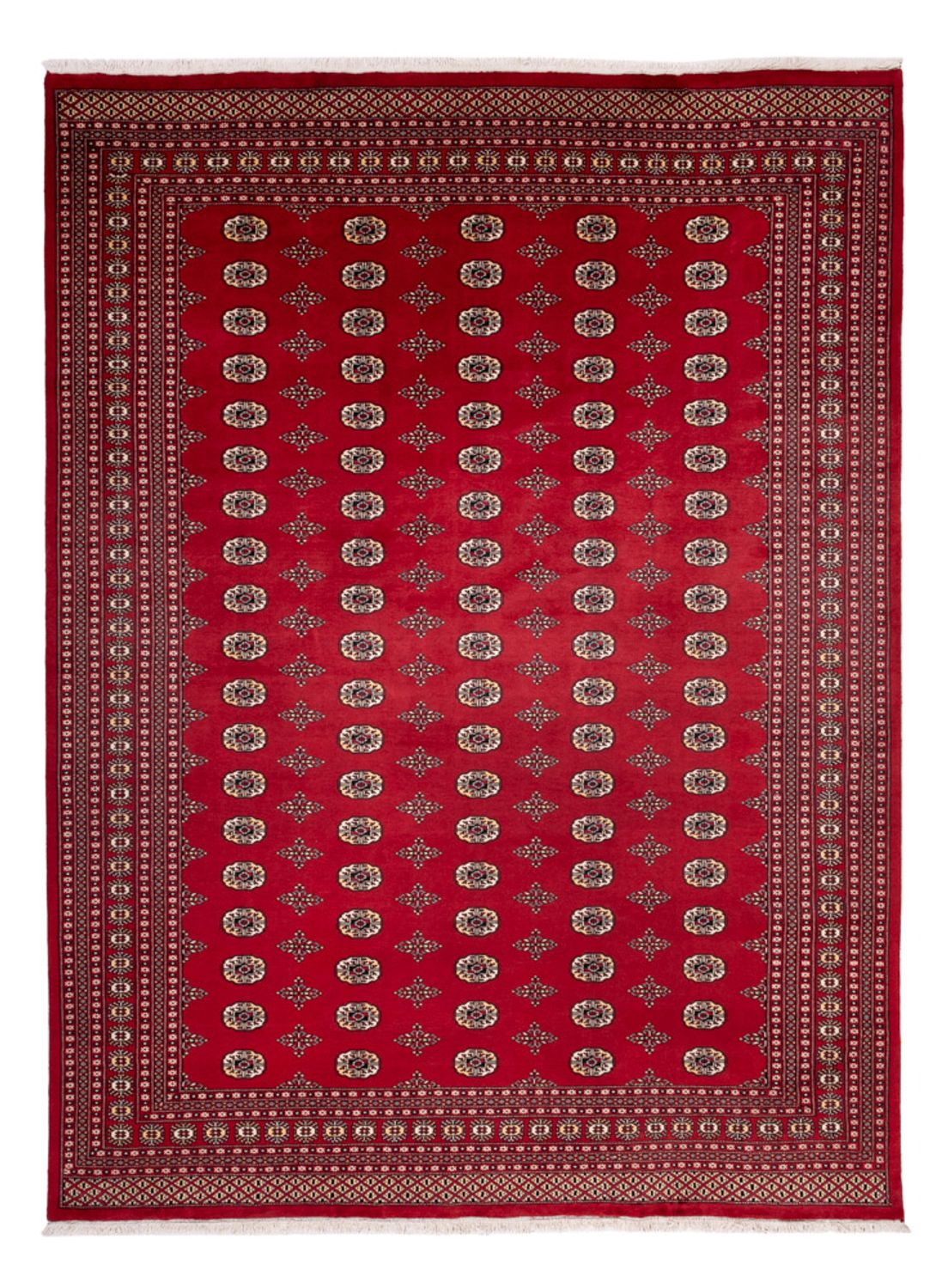 Afghan Teppich - Buchara - 369 x 275 cm - rot