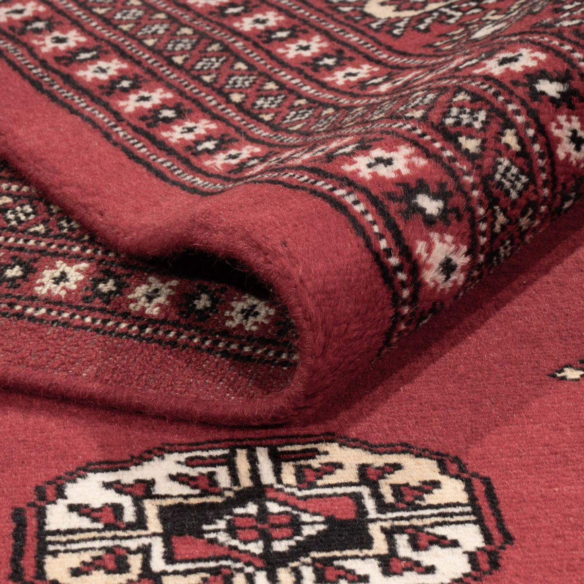 Afghan Teppich - Buchara - 369 x 275 cm - rot