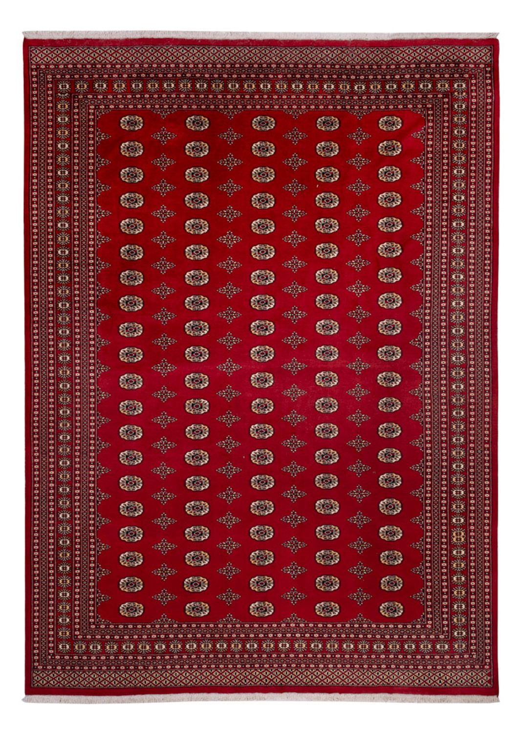 Afghan Teppich - Buchara - 387 x 276 cm - rot