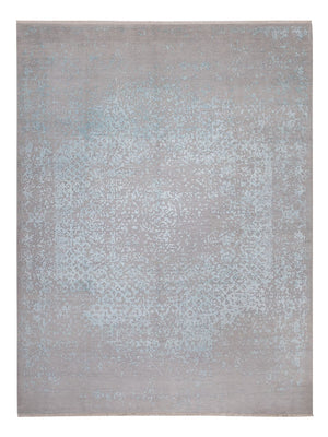 Designer Teppich - 367 x 275 cm - hellblau