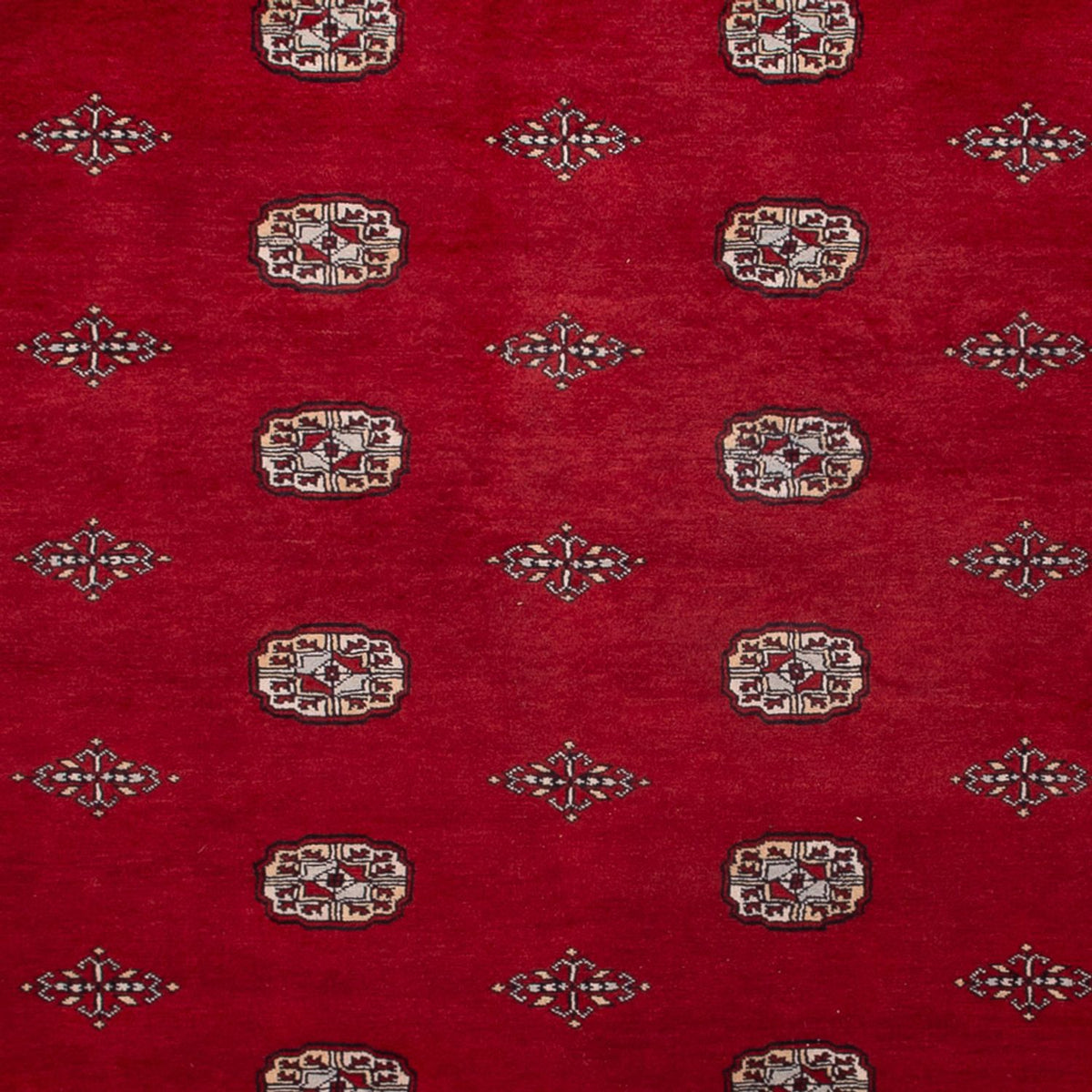 Afghan Teppich - Buchara - 364 x 283 cm - rot