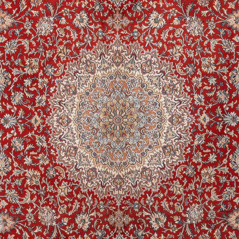 Seidenteppich - Kaschmir Seide - 321 x 245 cm - rot