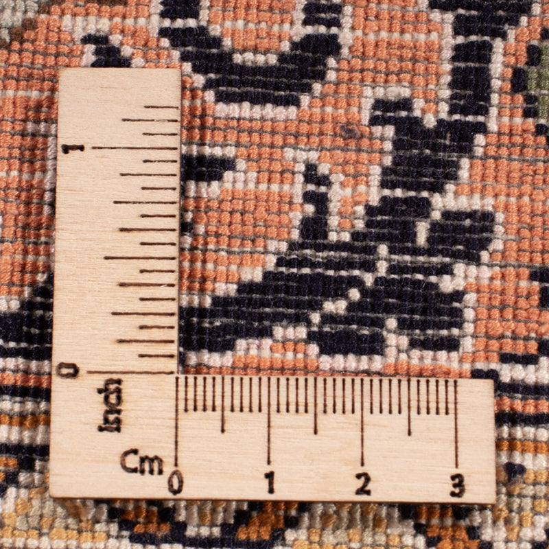 Seidenteppich - Kaschmir Seide - 330 x 246 cm - dunkelbeige