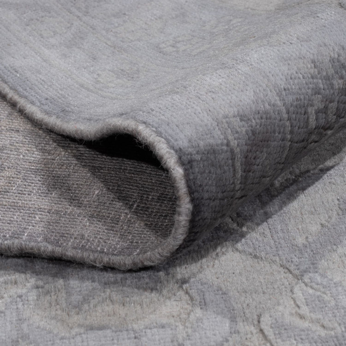 Designer Teppich - 419 x 311 cm - grau