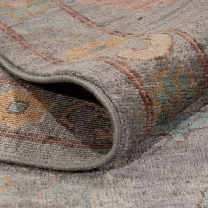 Ziegler Teppich - Usak - 404 x 301 cm - hellblau