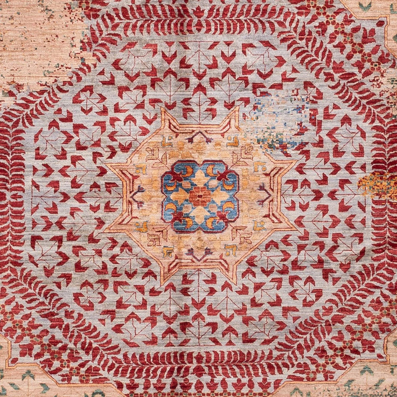 Designer Teppich - 394 x 298 cm - mehrfarbig