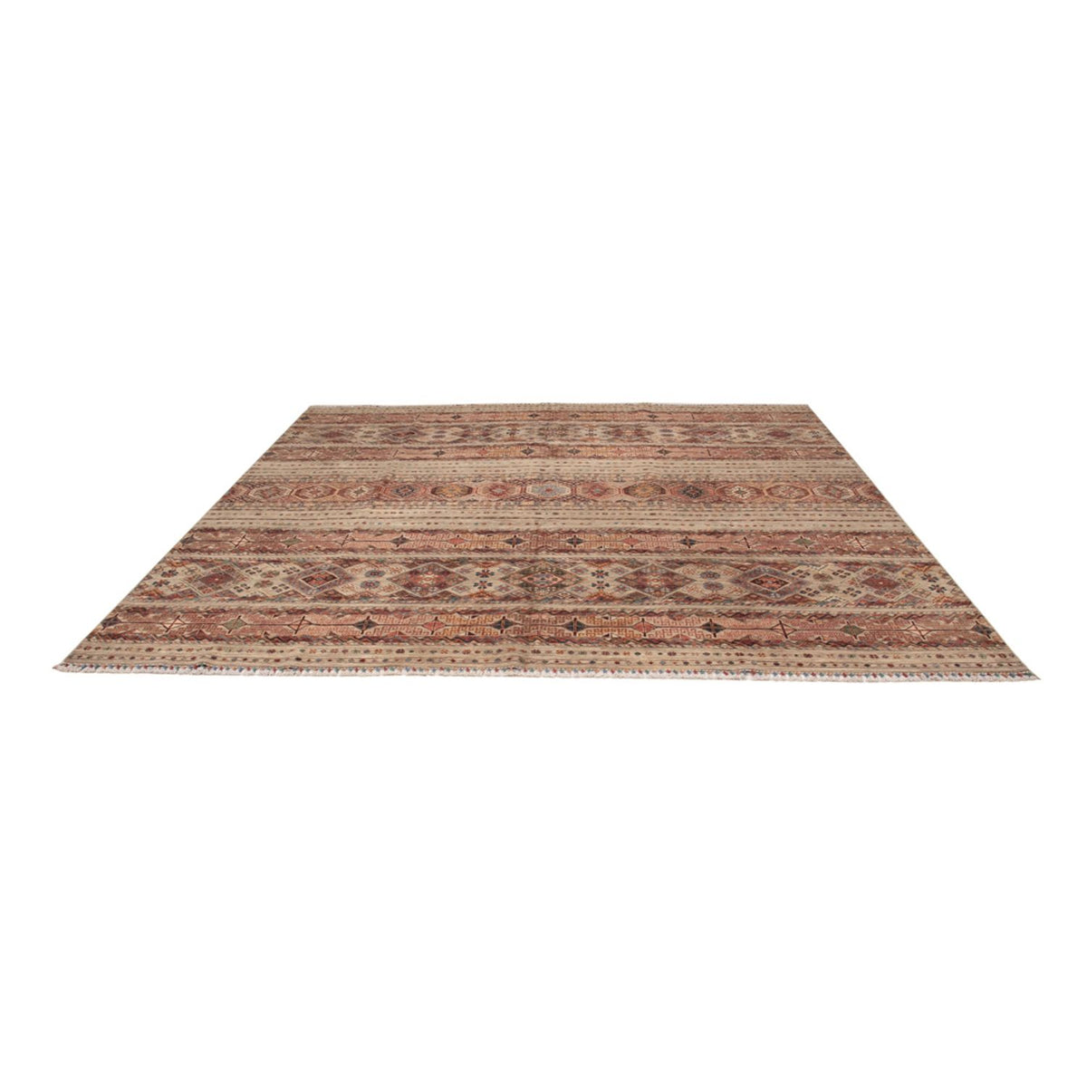 Ziegler Teppich - Shal quadratisch  - 298 x 302 cm - beige