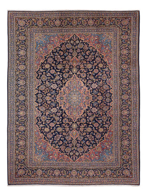 Perserteppich - Keshan - 355 x 264 cm - dunkelbeige